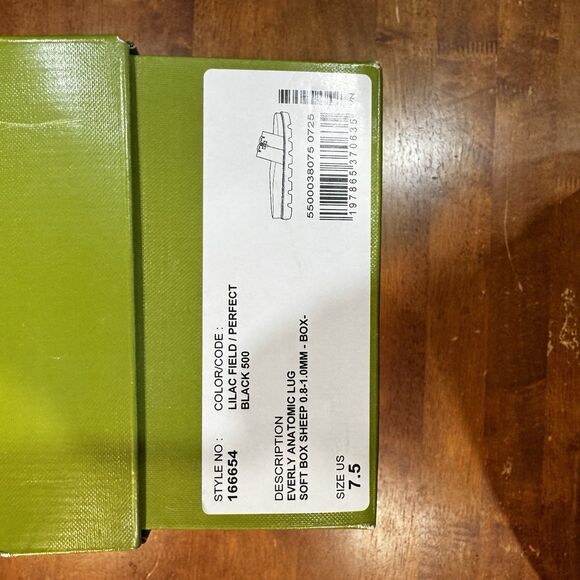 Tory Burch Green Kira Sport Logo Sandal Shoe Empty Box "12x7x4.5 - Picture 6 of 8